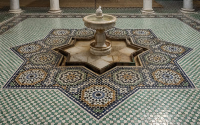 Mausoleum of Moulay Ismail, fountain