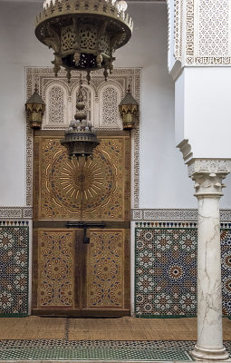 Mausoleum of Moulay Ismail. door