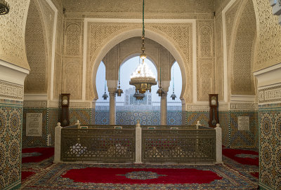 Mausoleum of Moulay Ismail, burial chamber