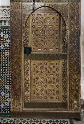 Mausoleum of Moulay Ismail, door detail