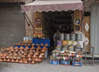 Souk near our riad