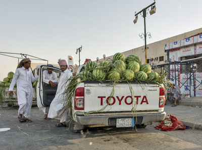 Watermelon seller