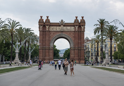 Triumphal arch, Parc de la Ciutadella