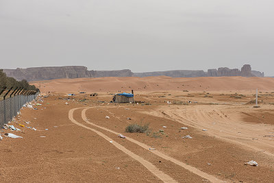 Trashy desert