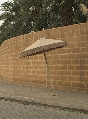 The lonely umbrella