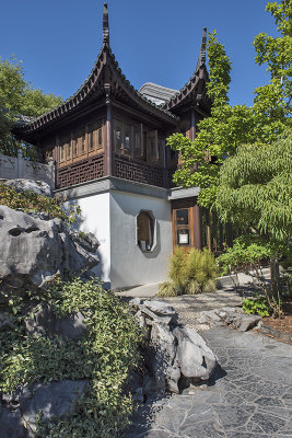 Lan Su Chinese Garden, teahouse