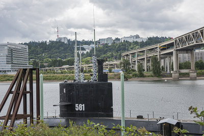 USS Blueback at OMSI