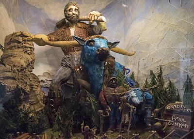 Paul Bunyan and Babe, the Blue Ox