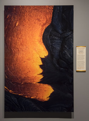 'Lava Abstract,' by Bruce Omori