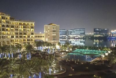 View from the Ritz Carlton, Abu Dhabi, Grand Canal