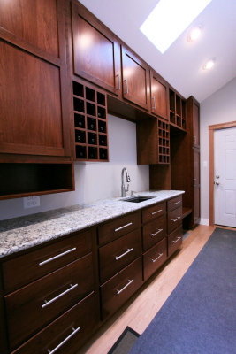 Finished Mudroom (aka Butler's Pantry)