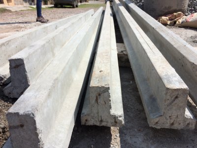 Concrete Beams used in Roof-Floor