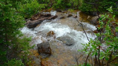Stream that flows out of Herman Lake
