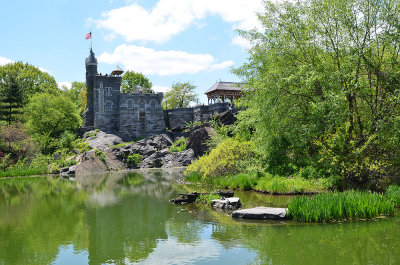 Belvedere Castle from the Turtle Pond