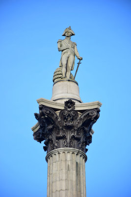 Admiral Horatio Nelson, hero of the Battle of Trafalgar