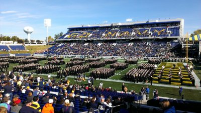 The US Naval Academy Corps of Midshipmen