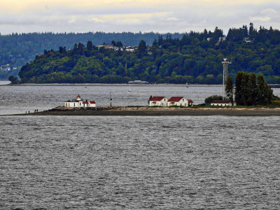 Lighthouse along Puget Sound