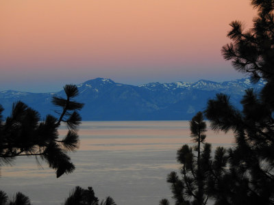 Lake Tahoe dawn 7/12/2016
