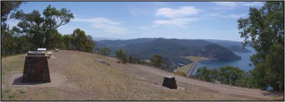 Mt Pinneger Lookout at Lake Eildon