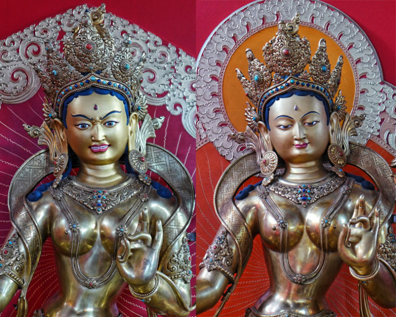 Tara Mandala Temple-Tara expressions