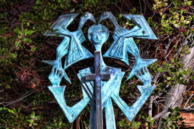 Holy Cross-Metalwork Angel