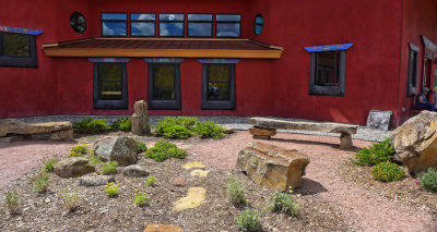 Tara Mandala Temple- rock landscaping