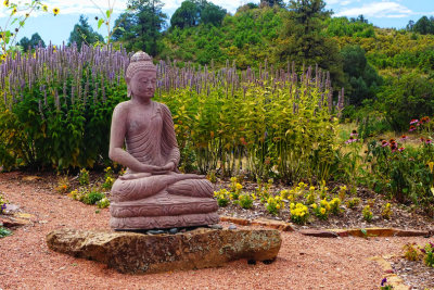 Tara Mandala Temple-Buddha statue