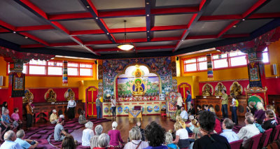 Tara Mandala Temple-Main meditation room
