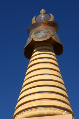 Tara Mandala top of stupa