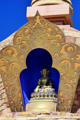 Tara Mandala-Buddha in stupa