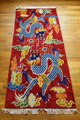 Tara Mandala-rug in dorm room