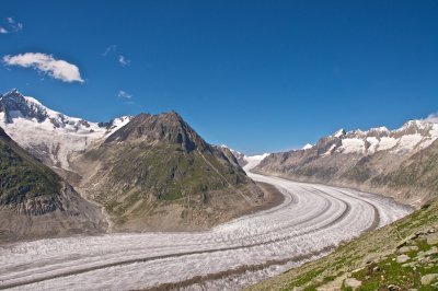 Aletsch Glacier, Valais, Switzerland