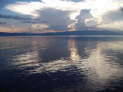ohrid golu manzara