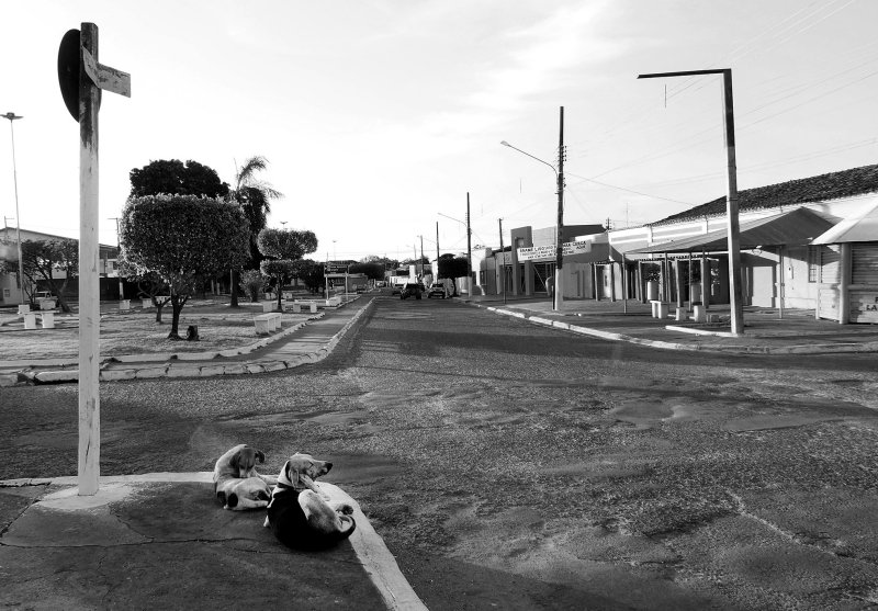 Poconé, 'capital' of the Pantanal.