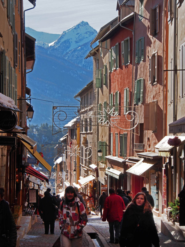 Grenoble, Annecy and Briançon: city views (2012 and 2013)