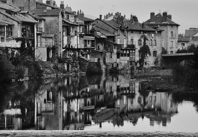 Aurillac; Jourdanne River;  Auvergne province (1979)