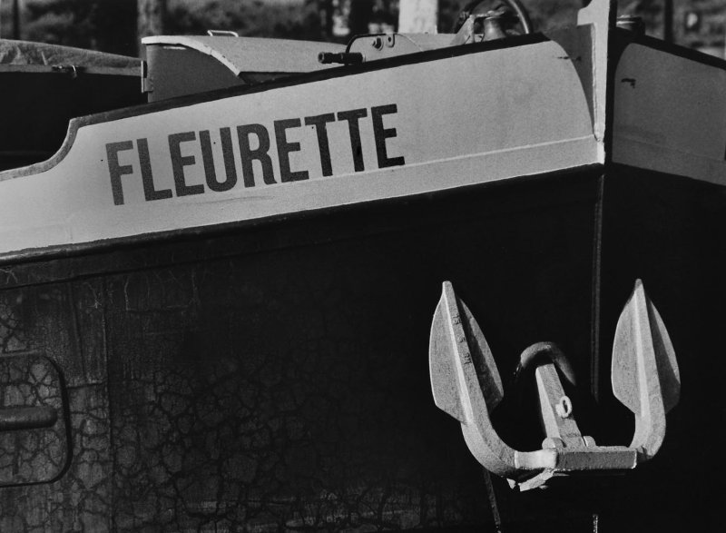 'Péniche' in the Canal du Midi; Toulouse (in the 1990s)