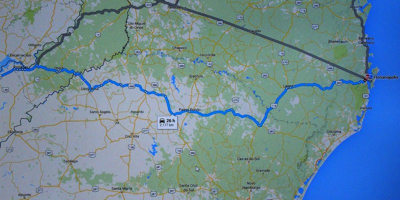 On the Road: from Florianópolis, Brazil to Salta, Argentina