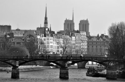 Pont des Arts, La Seine