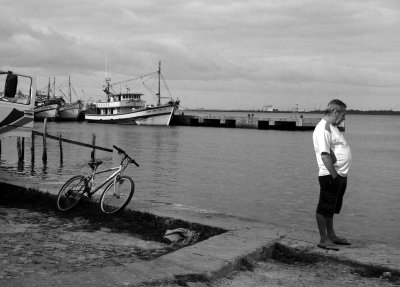 At the São José do Norte harbor