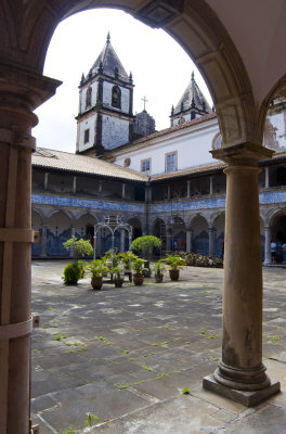 Salvador, monastery next to the Church São Francisco.