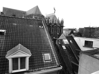 Downtown Lille; from my hotel window.