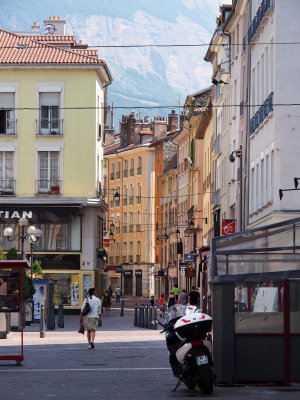 Grenoble downtown