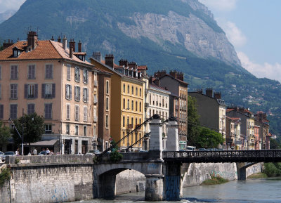 Grenoble, Annecy and Briançon: city views (2012 and 2013) 