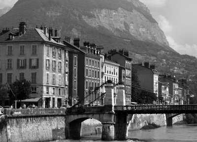 Grenoble downtown