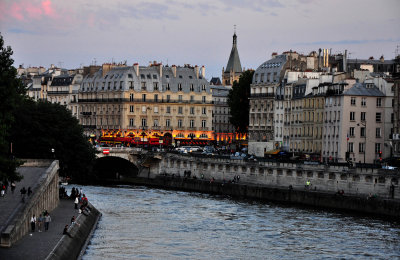 La Seine; Quartier Latin.