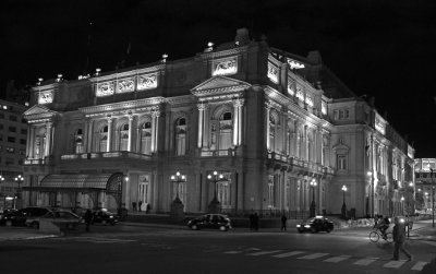 Buenos Aires; the Teatro Colon.