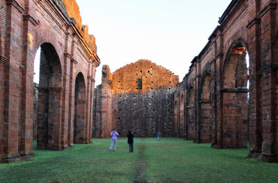 Interior of the church São Miguel Arcanjo.