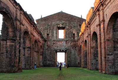 Interior of the church São Miguel Arcanjo.