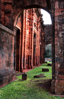 Interior of the church São Miguel Arcanjo.